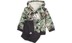 Спортивный костюм детский Adidas I Jog Set B Black Green GT9509