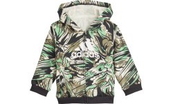 Adidas Kids Tracksuit I Jog Set B Black Green GT9509
