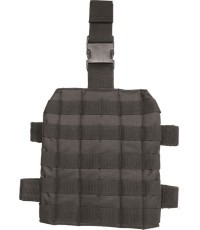 Juoda MOLLE šlaunies platforma