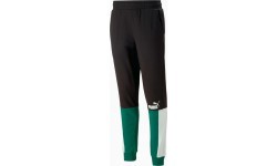Мужские спортивные брюки Puma Ess+ Block Black White Green 848007 37