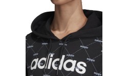 Толстовка Adidas W Core Fav Hdy Black EI6255