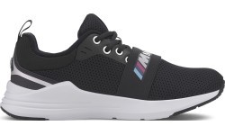 Мужские кроссовки Puma BMW MMS Wired Run, чёрные
