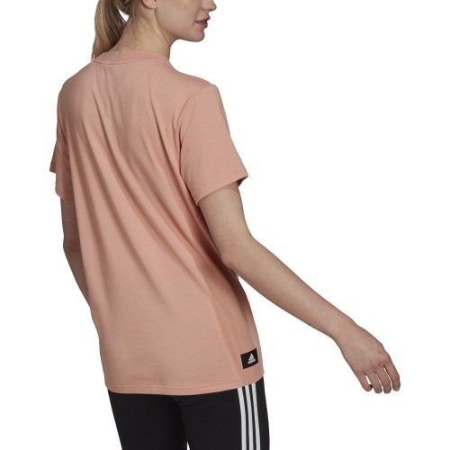 Adidas W Fi 3B Tee Peach Women's T-shirt H24101