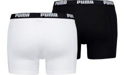 Мужское нижнее бельё Puma Basic Boxer White Black