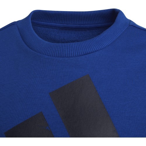 Adidas Boys' Sweatshirt Logo Sweat Blue HF1824