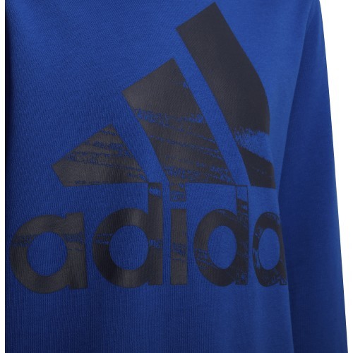 Adidas Boys' Sweatshirt Logo Sweat Blue HF1824