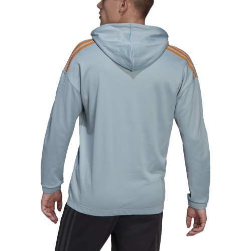 Adidas M Trvl 3S Hoodie Men's Sweatshirt Blue HE2269