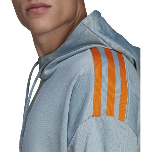 Мужская толстовка Adidas M Trvl 3S Hoodie, синяя HE2269