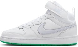Подростковые кроссовки Nike Court Borough Mid 2 White Grey Green CD7782 115