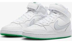 Подростковые кроссовки Nike Court Borough Mid 2 White Grey Green CD7782 115