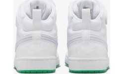 Nike Court Borough Mid 2 Youth Shoes White Grey Green CD7782 115