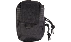 BLACK PADDED BELT POUCH