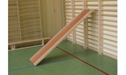 Medinė čiuožykla gimnastikos sienelei Coma-Sport SD-071, 244x45 cm
