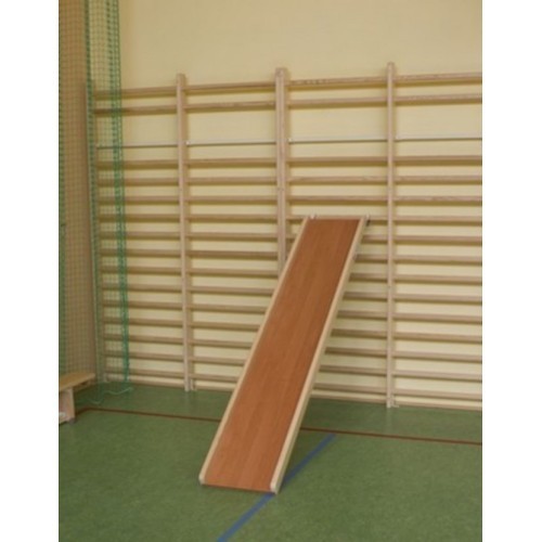 Medinė čiuožykla gimnastikos sienelei Coma-Sport SD-071, 244x45 cm