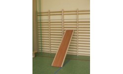 Деревянная горка для гимнастической стенки Coma-Sport SD-071, 244x45 см