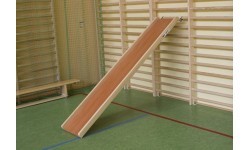 Деревянная горка для гимнастической стенки Coma-Sport SD-071, 244x45 см