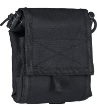 BLACK EMPTY SHELL POUCH COLLAPSIBLE