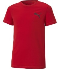 Puma футболка для подростков Active Small Logo Red 586980 11