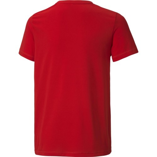 Puma Marškinėliai Paaugliams Active Small Logo Red 586980 11
