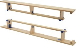 Gimnastikos suoliukas Coma Sport GS-177, 2,5 m, medinės kojos