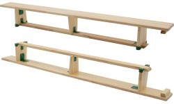 Gimnastikos suoliukas Coma Sport GS-177, 2,5 m, medinės kojos