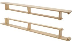 Гимнастическая скамья Coma Sport GS-328 – 3,5 м, деревянные ножки