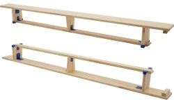 Gimnastikos suoliukas Coma Sport GS-328 – 3,5 m, mediniai kojos