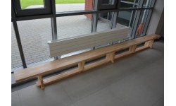 Гимнастическая скамья Coma-Sport GS-007, 4 м, деревянные ножки