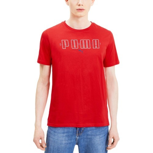 Мужская футболка Puma Brand Tee High Risk Red
