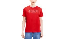 Puma Marškinėliai Vyrams Brand Tee High Risk Red