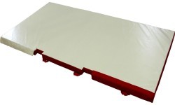 Individualus nusileidimo kilimėlis gimnastikos arkliui su išpjovomis pagrindui, 400 x 200 x 10 cm