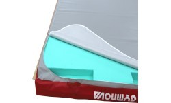 Мат для приземления на брусья - с вырезами под раму 2 брусьев - 260 x 200 x 20 см
