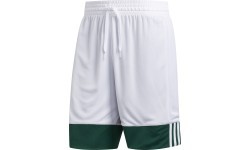 Adidas Basketball Shorts 3G Spee Rev Green White DY6597