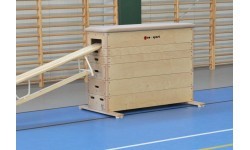 6 dalių gimnastikos kojų Coma-Sport GS-292, natūrali oda