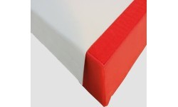 TRADITIONAL LANDING MAT FOR RINGS - BEAM - ASYMMETRIC, PARALLEL AND HIGH BARS - WITH BIB ACROSS WIDTH - 400 x 200 x 20 cm - FIG 