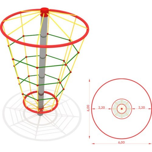 Комплект верёвок для лазания 1 GT-0801