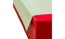 Nusileidimo čiužinys žiedams su atvartais per plotį 300 x 200 x 20 cm