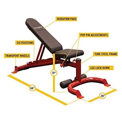 Universalus treniruočių suolas Body-Solid GFID100