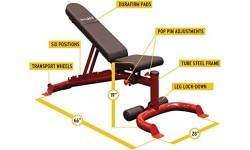 Leverage Gym bench Body-Solid GFID100