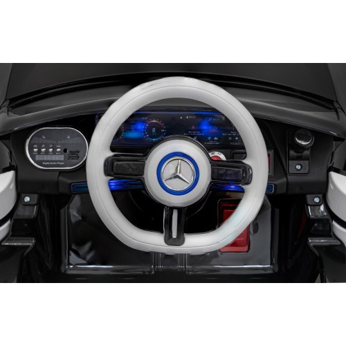 Elektromobilis vaikams Mercedes-Benz AMG EQA, juodas