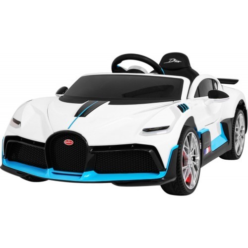 Elektromobilis Bugatti Divo, baltas