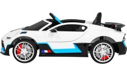 Электромобиль Bugatti Divo, белый