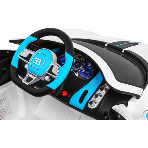 Elektromobilis Bugatti Divo, baltas