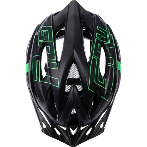 cycling helmet gruver - White/green