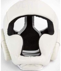 Venum Elite Headgear – White/White