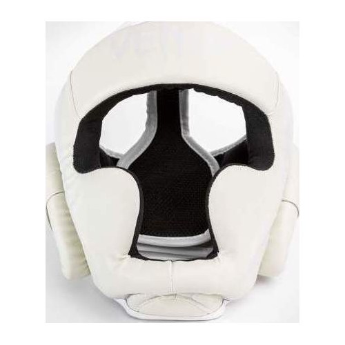 Venum Elite Headgear – White/White