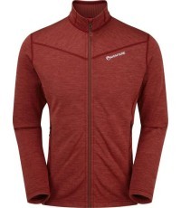 Vyriškas džemperis Montane Protium Jacket - Bordinė/raudona