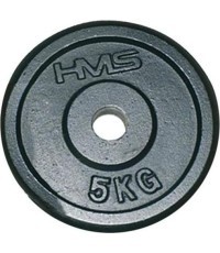 Metalinis svoris HMS juodas 30 mm - 5 kg