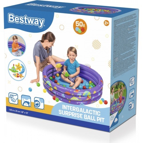 Надувной бассейн с шариками Bestway Space