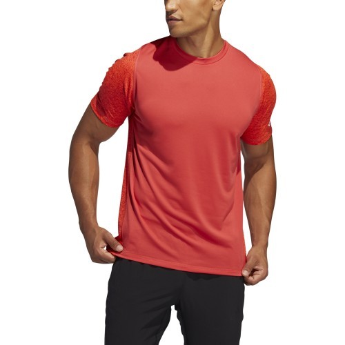 Adidas Marškinėliai Fl Geo Tee Red FJ6178